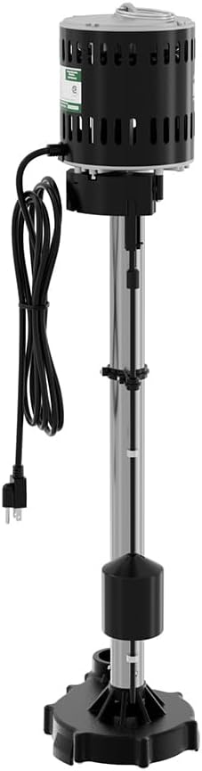 K2 Pumps SPP05001K 1/2 HP Stainless Steel Pedestal Sump Pump