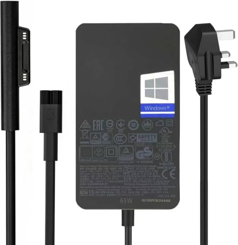 Surface Pro Charger 65W for Microsoft Surface Charger 65W 44W 39W 36W