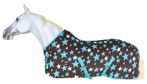 Image of Challenger Horse Soft Fleece Cooler Contoured Exercise Blanket Liner Sheet Wicks 4397