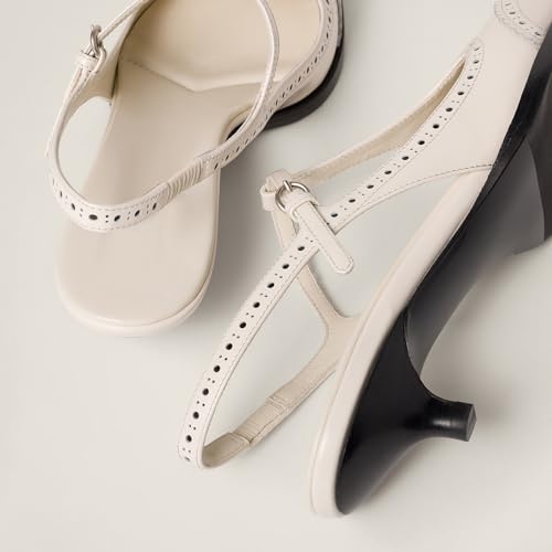 Womens Pointed Toe Pumps Heels Slip on Women's Mules & Clogs Kitten Heels Sandals Dress Slingback Pump Heels4