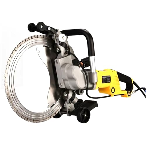 Scie à Béton Annulaire 5000W - Machine De Découpe Murale Sans Poussière, Profondeur 29 Cm - Pour Pierre, Métal, Béton, Brique