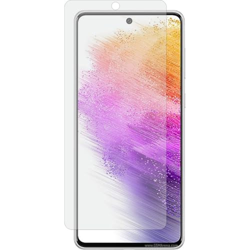 Image of EmBed Matte Fiber Display Guard for Samsung Galaxy A73 5G - Unbreakable, Ultra-Thin, Lightweight Matte Finish Screen Protector with Easy Installation Kit