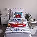 Jerry Fabrics F - Parure de lit - Cars - Disney - 2 Pieces - Enfant - Housse de Couette - Réversible - 100 x 135 - Taie d'oreiller - 40 x 60 cm Literie - 100% Coton