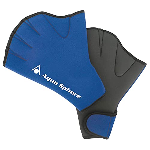 Aqua Sphere Aqua Guantes de natación, Unisex Adulto, Azul, Large Cover