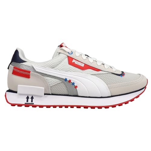 PUMA Mens Future Rider S&S Lace Up Sneakers Shoes Casual - Off White