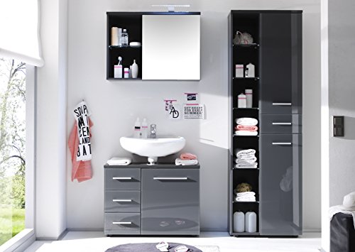 BEGA 54/864/C0 Bathroom Mirror Cabinet, 69 x 58 x 25 cm Grey BEGA 54/864/C0 Bathroom Mirror Cabinet, 69 x 58 x 25 cm Grey