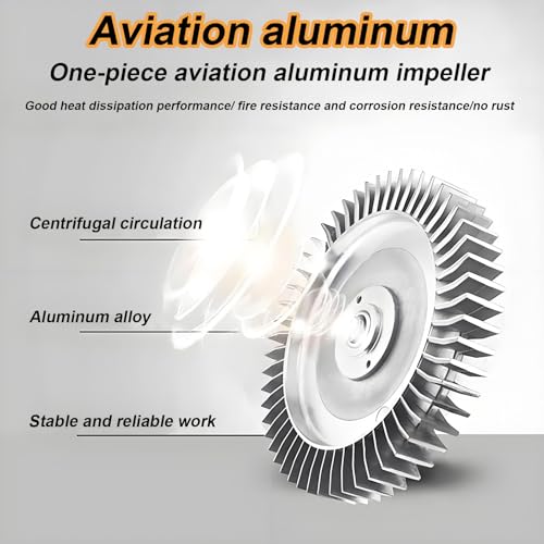 Pompe d'aération vortex 1100W pour la santé des grands aquariums