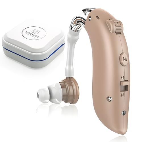 NORTECH INNOVATION® Amplificador Auditivo Con Modos Ajustables Al Entorno, Larga Duración, Auriculares Inalámbricos, De Som (Individual)