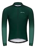 Maillot térmico de ajuste ceñido para ciclismo.
