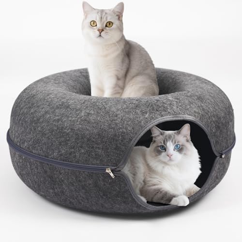 Large Scratch Detachable Peekaboo Cat Cave
