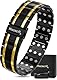 MagnetRX® Titan Magnet Armband Herren mit dreifacher Stärke – Titan Wrist Magnetisches Armband – Verstellbares Magnetarmband Herren - Magnet Armreif Herren mit hochwertigem Faltverschluss