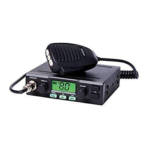 Oricom UHF028 Compact 5 Watt UHF CB Radio - Rugged, Compact, Portable, 80 Channels, 38 CTCSS, Duplex, Busy Channel Lock, Call Tones, 3.5mm External Speaker Jack, Heavy Duty Microphone Plug