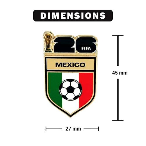 Image of FIFA World Cup Tournament Logo Magnet - Officially Licensed FIFA World Cup Magnet - Vibrant Host City Design - Durable Strong Hold - Perfect for Fridges, Lockers & Collectors