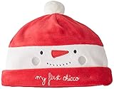  Chicco Cappello cuffietta Boina, Rosso, 36 para Bebés