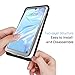 Anyos Compatible with Huawei P30 Pro Case, 2 in 1 Heavy Duty Shockproof Full-Body Hybrid Rugged Clear Back with Soft Bumper Cover Built-in Screen Protector (Clear-Black)