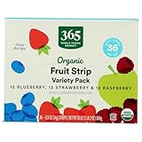 365 by Whole Foods Market Organic Variety Pack Fruit Strip Multipack, 0.5 OZ