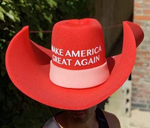 Huge MAGA Cowboy Hat Make America Great 