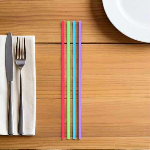600 pitillos plásticos desechables de colores variados miniatura 6