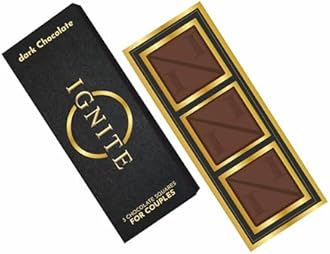 MBDH Wellness Ignite Chocolate Bars (1 Box) | Luxurious Dark Chocolate For Uplifting Mood & Vitality | Ideal For Men & Women,Vegetarian & Gluten-Free Delight, 60 Gram