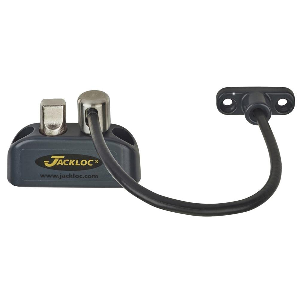 Jackloc Pro Twist - Push and Turn Window Restrictor Grey