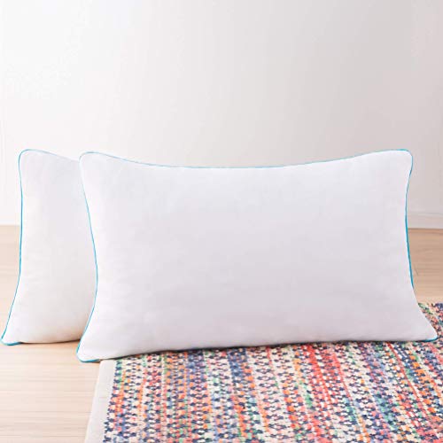 Linenspa Shredded Gel Memory Foam Pillows – Cooling for All Sleepers – Pack of 2