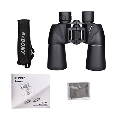 Svbony Sv206 Astronomy Binoculars 10X50 Waterproof, Binoculars Moon For Beginners, Compact For Adults, Full Size, With Neck Strap, For Observe Moon,And Planets #TOP6