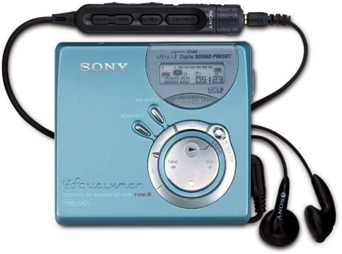 Sony MZ-N510/l MiniDisc Rekorder blau