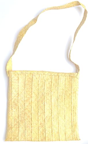 Bolsa unisex transerval Trendy - 100% de palha, Bolsa de Ombro Artesanal do Brasil, Estética Hippie, Design de moderno unisex, Moda Artesanal para adultos
