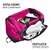 adidas Defender 5.0 Duffel Bag – Durable for Sports, Gym & Travel, Team Shock Pink 2, Small (42L)