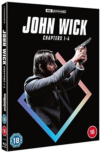 John Wick 1 - 4 Box Set (4K UHD)