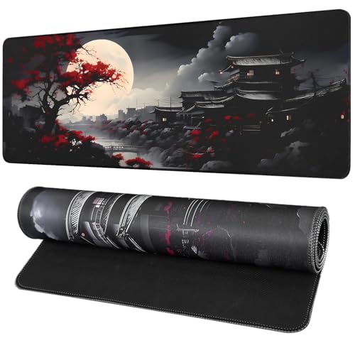 FreeNook Mouse Pad Gaming Mousepad,Large Mousepads for Keyboard and Mouse with Non-Slip Rubber Base,Suitable for School,Office,Home,31.5 x 11.8 Inch