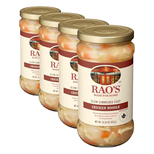 Image of Rao's Homemade For Home Chicken Noodle Soup, 15.25 Ounce (Pack of 4)
