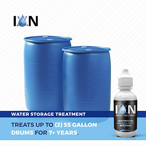 Ion Alkaline Water Drops Ph Booster & Water Treatment Drops | All Natural Ingredients #TOP6