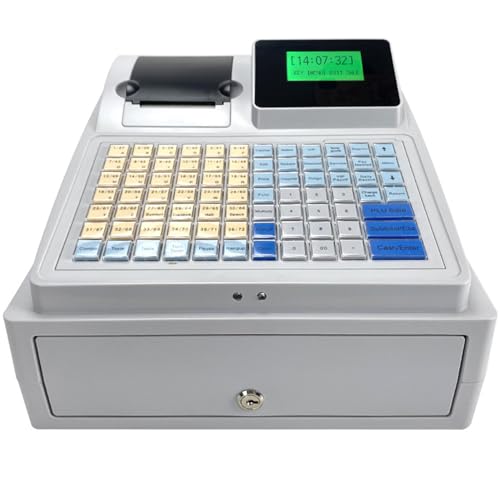 Preisvergleich Produktbild RCBDBSM 81 Tasten Elektronische Kassensystem, 8 Digitale POS Casher Einzelhandel Digital LED Anzeige für kleine Unternehmen, Einzelhändler, Supermärkte, Geschäftsrestaurants