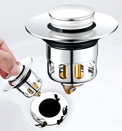 Noyau de rebond de type poussoir en acier durable pour évier moderne - 7