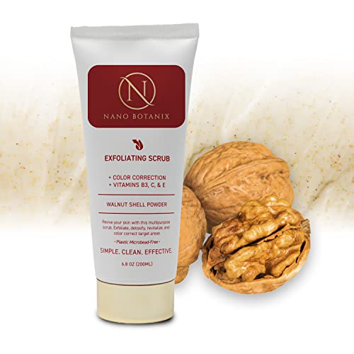 Nano Botanix | Gentle Walnut Shell Scrub - Color Correction, 200ml 6.8 oz
