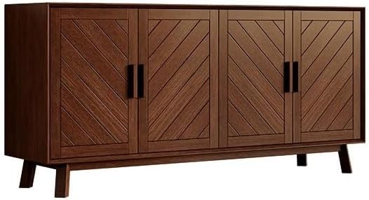 Sideboard Cabinet Solid Wood Entrance Cabinet, Suitable for Home Storage Cabinets in Living Room and Bedroom Sideboard Cabinet with Drawers(180 * 45 * 85cm)