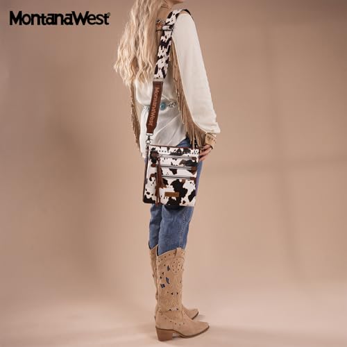 Image of Montana West Crossbody Bags for Women Multi Pocket Cross Body Bag Purses with Guitar Strap