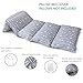 Biloban Floor Lounger Cover Non-Slip & Super Soft Floor Sofa Pillow Case, Great Choice for Kids or Adults Perfect for Slumber Party, Arrow Queen (Pillow Not Included)