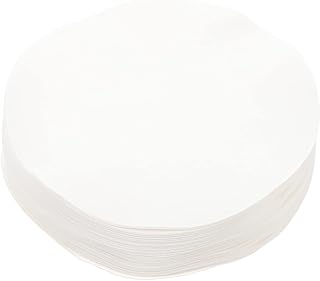 Baluue 100 Sheets Slow Experiment Papers Cm Filtration White Water Scientific Filter Lab Laboratory Extract Filtering Labs Flow Chemistry Paper Quantitative Cellulose Qualitative Circles