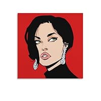 Amazon.co.jp: ロイ・リキテンスタイン「溺れる少女」絵画 モダン