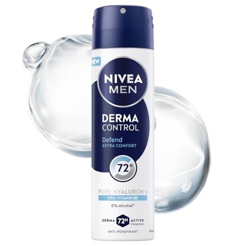 NIVEA MEN Derma Control Defend Male Anti-transpirant 72h Protection Acide Hyaluronique 150 ml