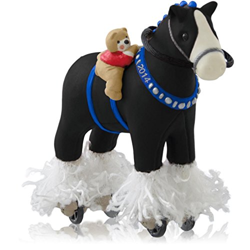 Hallmark Keepsake Ornament A Pony for Christmas Limited Edition 2014 Repaint