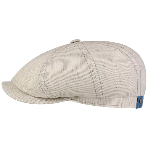 Stetson Hatteras Pandico Casquette Gavroche Rayures Multicolores Fabrique en UE Homme Printemps Ete