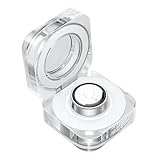 Samsung Galaxy Ring Charging Cradle Portable Charger for Fitness Ring, Crystal-Clear Case, Protective Cover, 3A Cable Included, Charge On-The-Go, EP-QQ507CWEGUS, Size 7