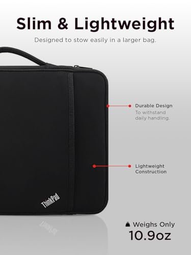 Image of Lenovo ThinkPad 4X40N18009 14-inch Laptop Sleeve,Black