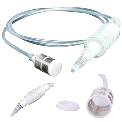 SiphonröHre, Brew Siphon, Weinheber AbfüLlschlauch, Brew SiphonröHre, Brewing Siphon Hose, Geeignet zum Brauen von Wein, Bier usw., für Hausbrauen, Weingut Brauen, etc., Länge 2 m