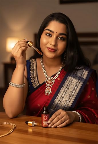Image of SHESHA AYURVEDA Kumkumadi Tailam for face | kumkumadi oil for face glowing skin | Ayurvedic Face Serum | kerala ayurveda kumkumadi oil | Ashtanga Hrudayam | 5ml