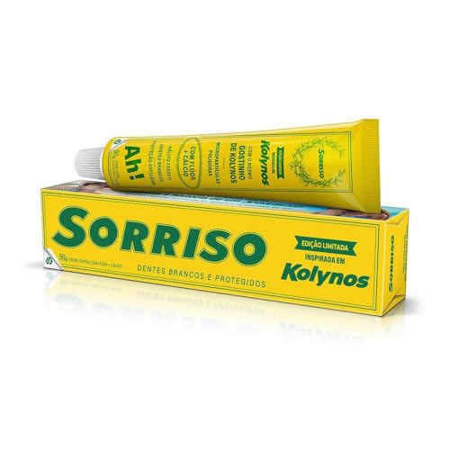Sorriso Creme Dental Edição Limitada Kolynos 90g Sorriso Creme Dental Edição Limitada Kolynos 90g