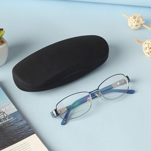 Image of VIVID Vision Unisex Adult Eyewear Specs Case Cover | Screw Driver | Free Cloth | Protect Eye Glasses | Chashma Dibbi | Spectacle Box | HINGE-SPRING | Metal | 3 IN 1